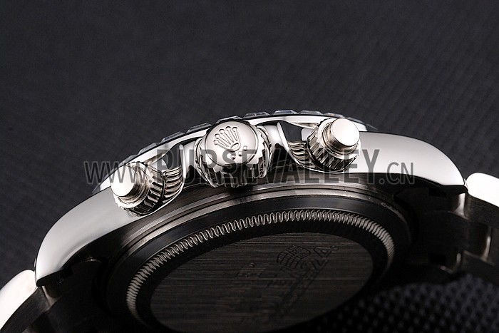 Rolex Daytona Diamond Dial And Bezel Stainless Steel Case And Bracelet