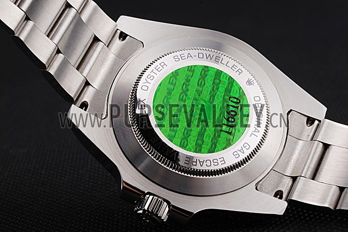 Rolex Sea Dweller Black Dial Stainless Steel Case And Bracelet 622837