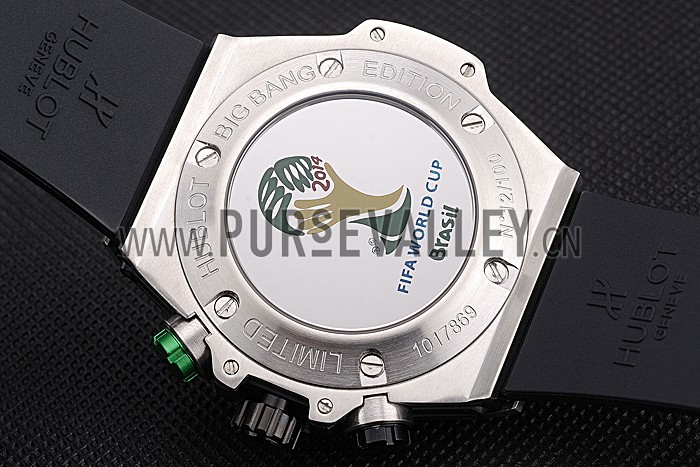 Hublot Big Bang Unico Bi-Retrograde Chrono King Stainless Steel Case Black Rubber Strap 622770