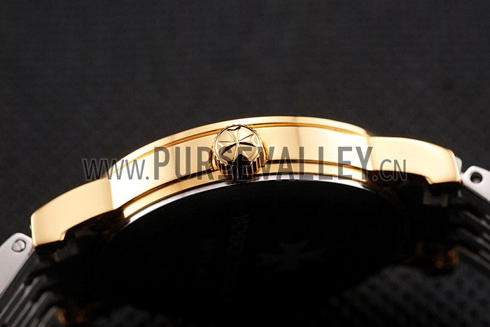 Vacheron Constantin Fine Gold Dial With Diamonds Gold Case Two Tone Bracelet