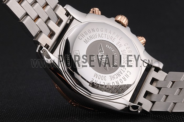 Swiss Breitling Certifie Stainless Steel Bezel White Dial 80288
