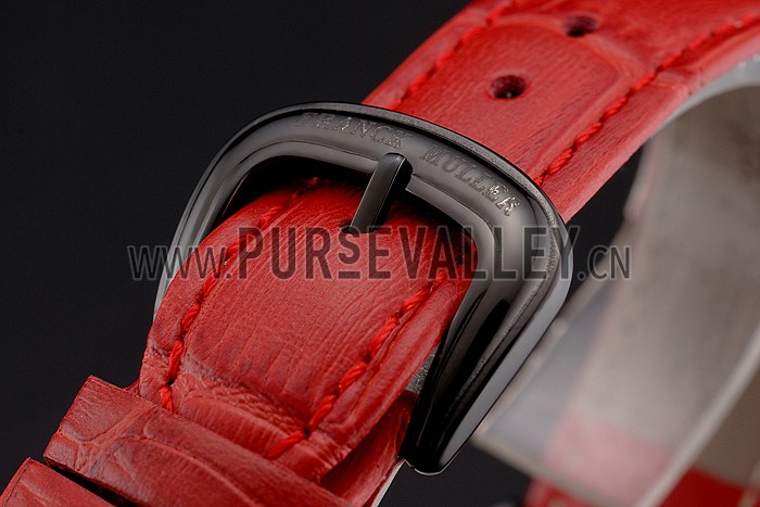 Franck Muller Casablanca Red Croco Leather Band 621644