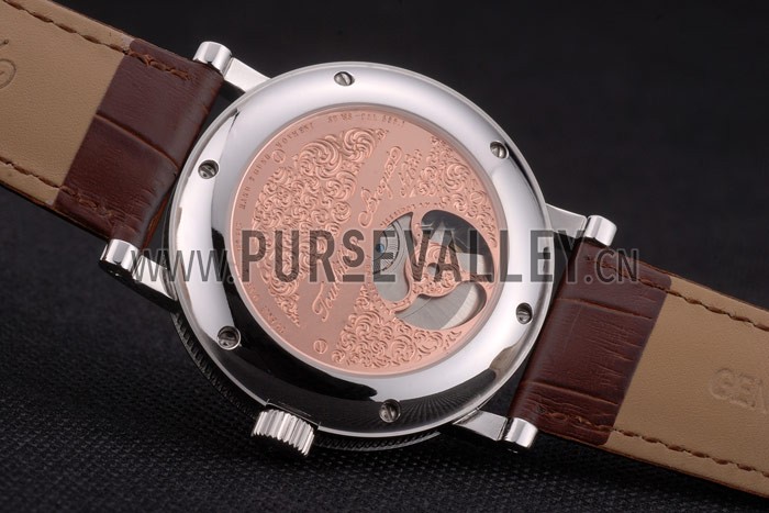 Breguet Classique Complications Stainless Steel Case Brown Leather Strap 80159