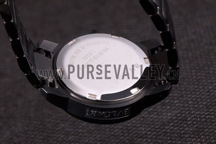 Bvlgari Bvlgari 42mm Black Dial Black Steel Case Black Steel Bracelet