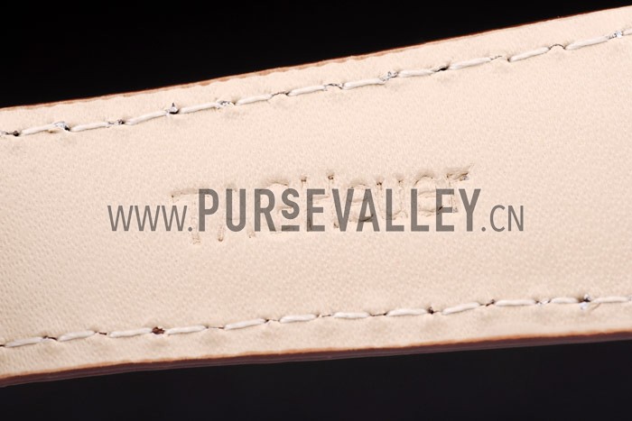 Tag Heuer SLR Brushed Stainless Steel Case Silver Dial Brown Leather Strap