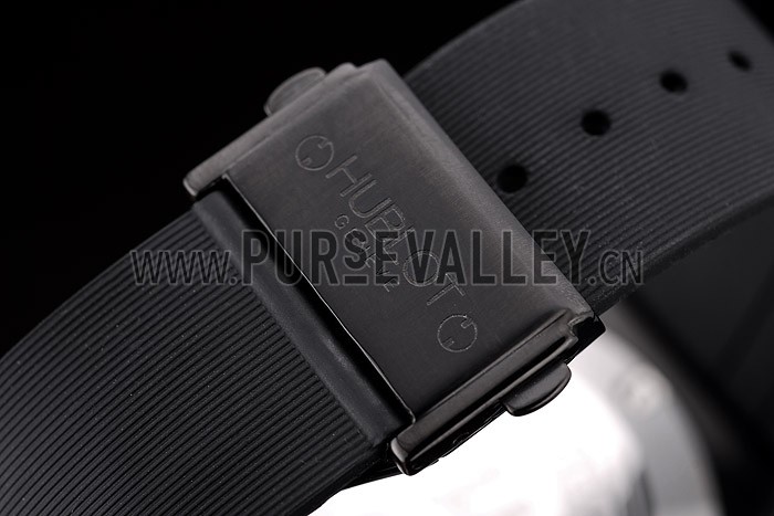 Hublot Limited Edition Ayrton Senna Black Dial Watch Red Hands