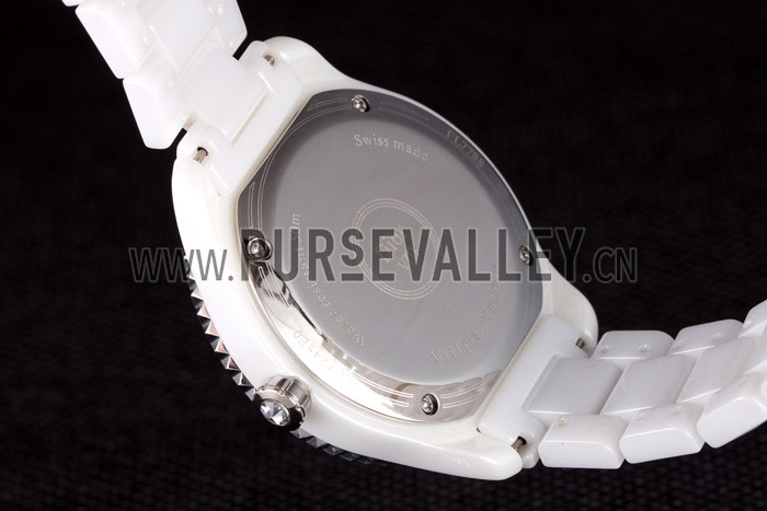 Dior VIII Baguette Cut White Diamonds with Diamond Encrusted Dial cd06 621359