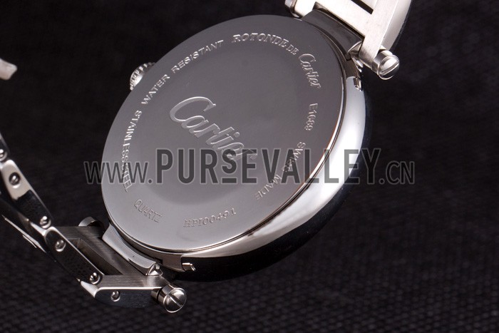 Cartier Ballon Bleu Flying Tourbillon Silver Stainelss Steel Strap 621452