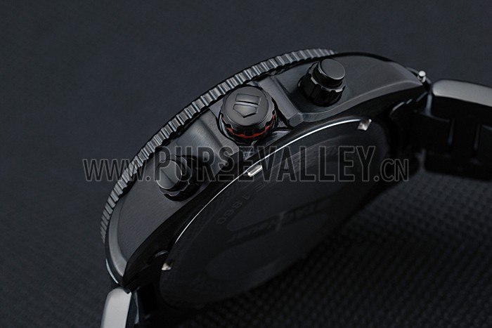 Tag Heuer Carrera Black Stainless Steel Case White Dial 98241