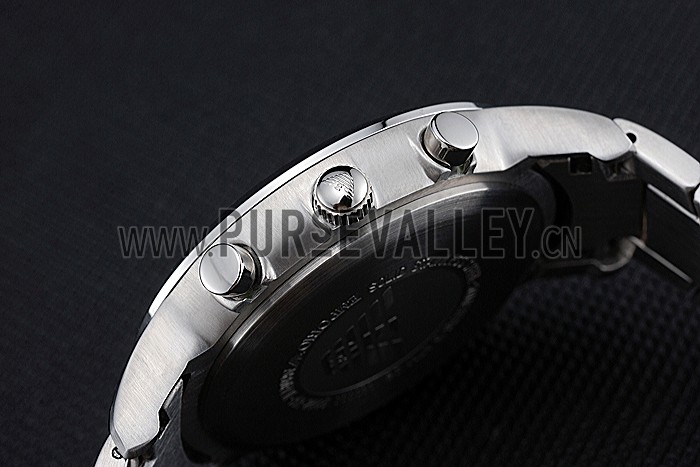 Emporio Armani Classic Chronograph Dark Blue Dial Stainless Steel Bracelet 622338