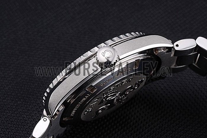 Omega Seamaster Planet Ocean GMT Black Dial Stainless Steel Band 622392