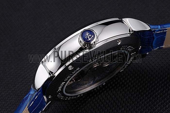 Ulysse Nardin Classico HMS Caesar Limited Edition Blue Leather Strap 622423