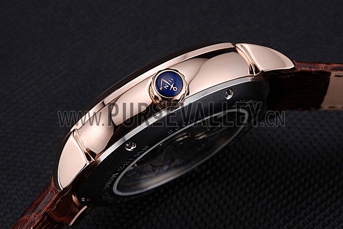 Ulysse Nardin Classico HMS Caesar Limited Edition White Dial Brown Leather Strap 622425