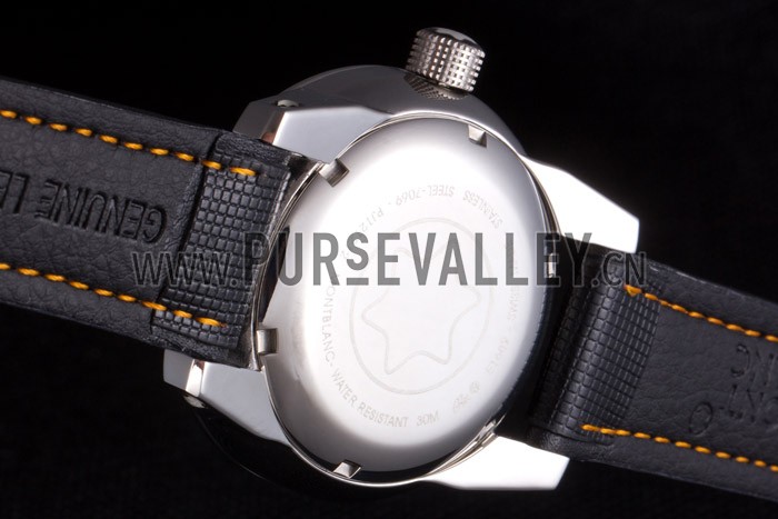 Montblanc Timewalker Hemispheres Leather Strap 621625