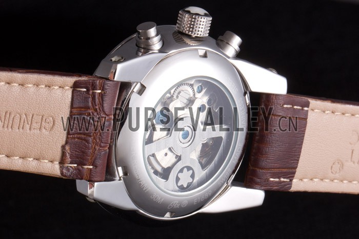Montblanc Flyback Brown Leather Band 621626