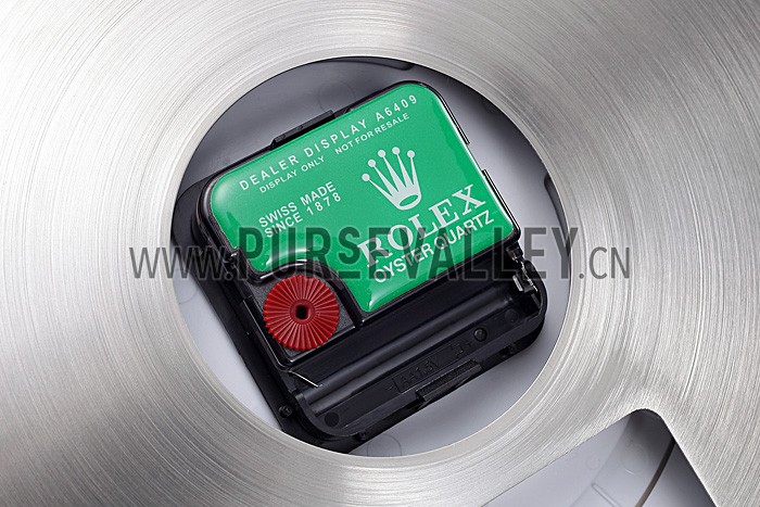 Rolex Submariner Wall Clock Silver-Green 621912