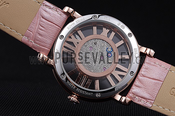 Cartier Rotonde Skeleton Flying Tourbillon Light Pink 621960