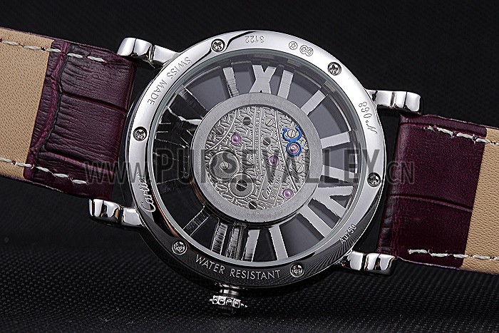 Cartier Rotonde Skeleton Flying Tourbillon Purple 621971