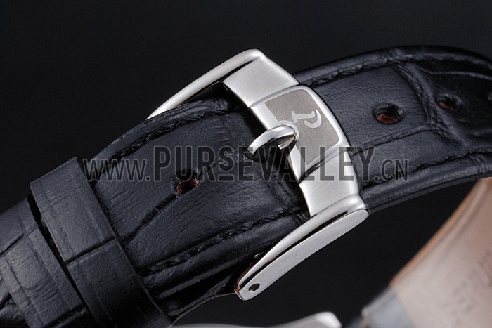 Piaget Gouverneur Stainless Steel Black Dial 621983