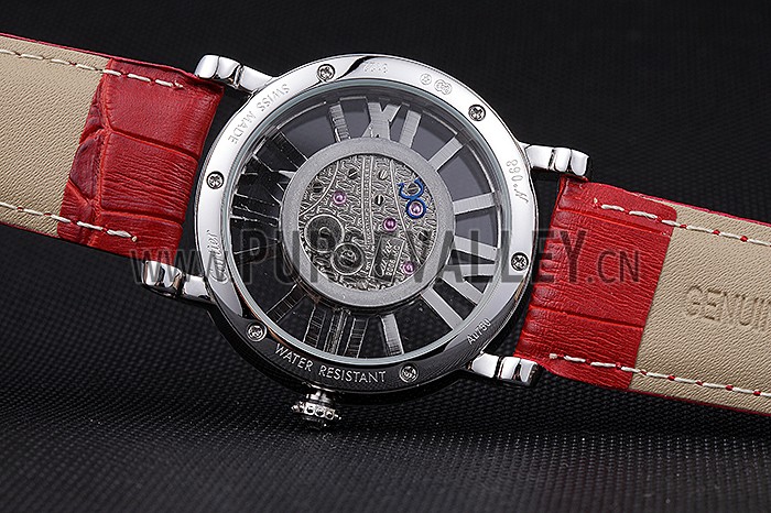Cartier Rotonde Skeleton Flying Tourbillon Red 621967