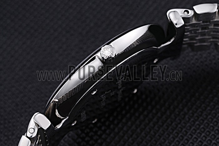 Longines La Grande Classique Stainless Steel Black Dial Diamond Markers Homme 622111