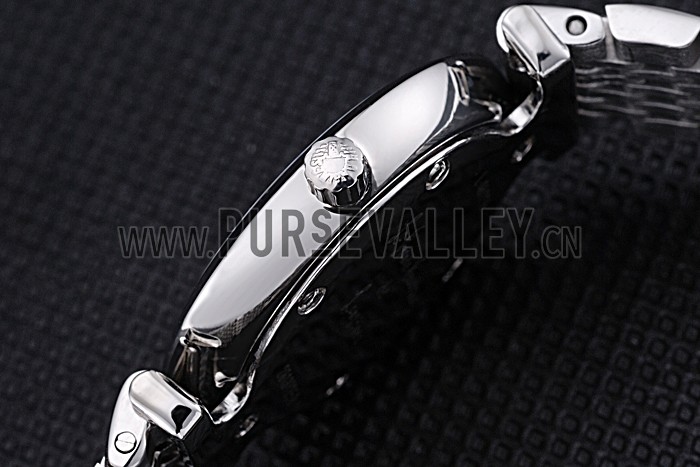 Longines La Grande Classique Stainless Steel Black Dial Diamond Markers Femme 622112