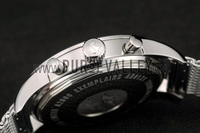 Breitling Transocean Stainless Steel Case Light Yellow Dial