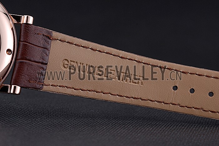 Breguet Classique Grande Complication Tourbillon Gold Case White Dial Brown Leather Strap 622209