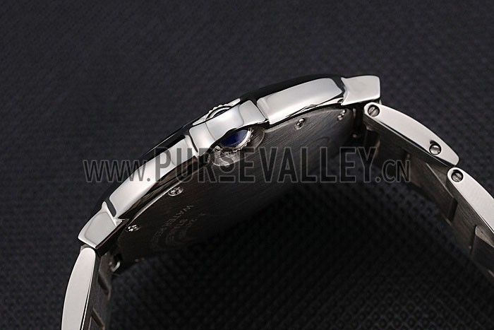 Cartier Ballon Bleu 42mm Black Dial Stainless Steel Case And Bracelet