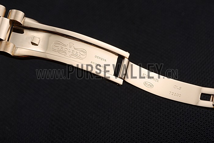 Rolex Polished and Brushed Gold Bracelet 622490