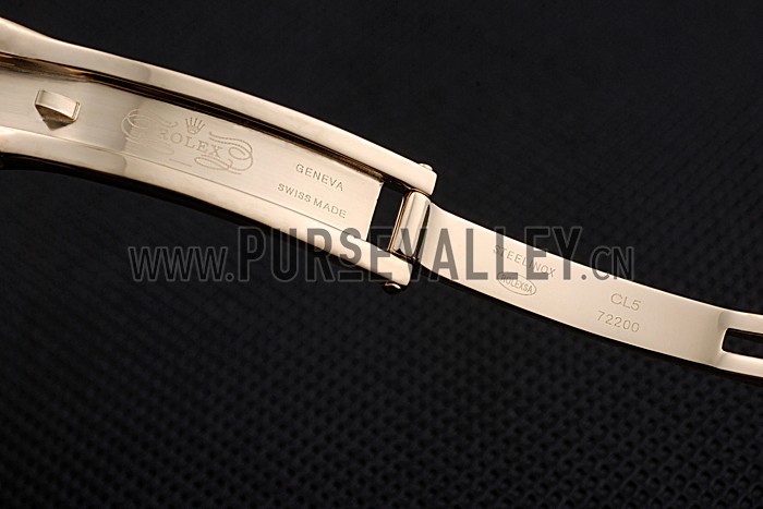 Rolex Polished and Brushed Gold Bracelet 622491