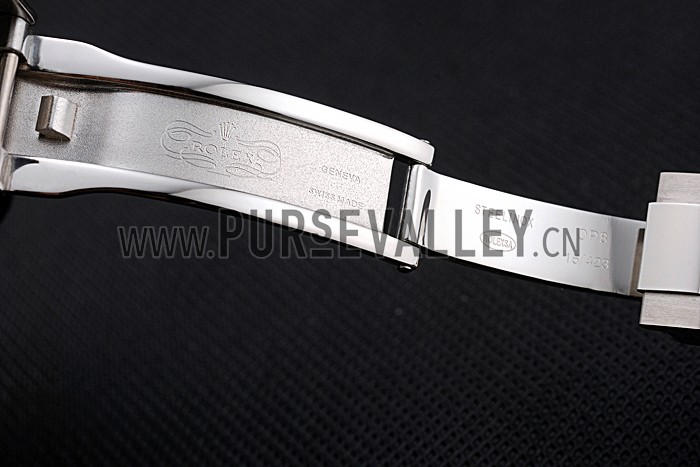 Rolex Polished and Brushed Stainless Steel Link Bracelet 622492
