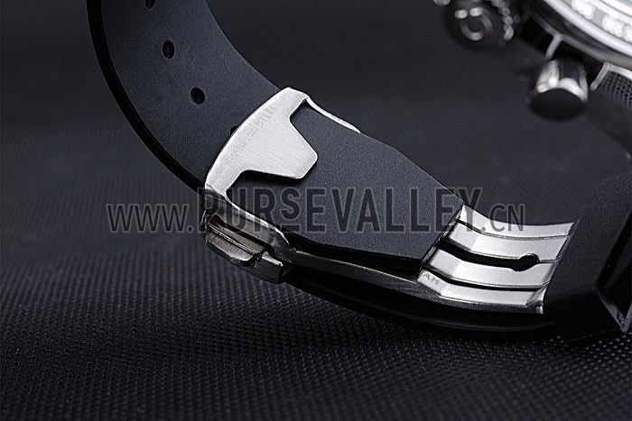 Omega Speedmaster Black Rubber Strap Blue Dial 622043