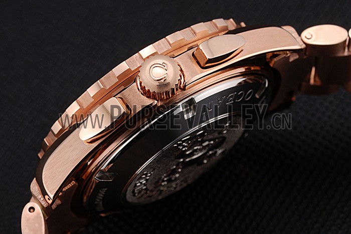 Omega Seamaster Aqua Terra Chrono GMT Ivory Dial Gold Bracelet 622533