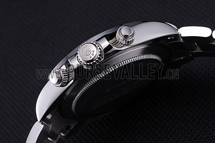 Rolex Cosmograph Daytona Black Dial Stainless Steel Bracelet 622543