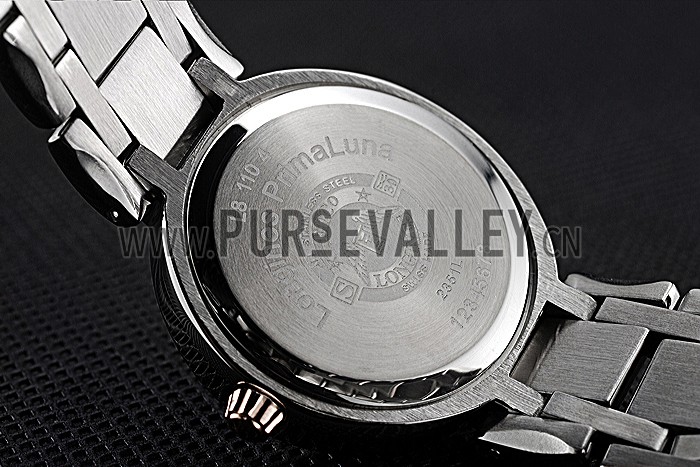 Longines PrimaLuna Stainless Steel And Gold Diamond Case 622585