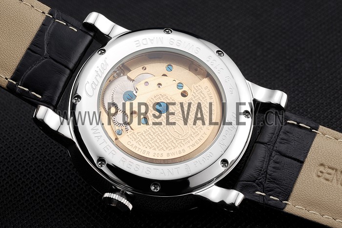 Cartier Rotonde Flying Tourbillon White Dial 621938