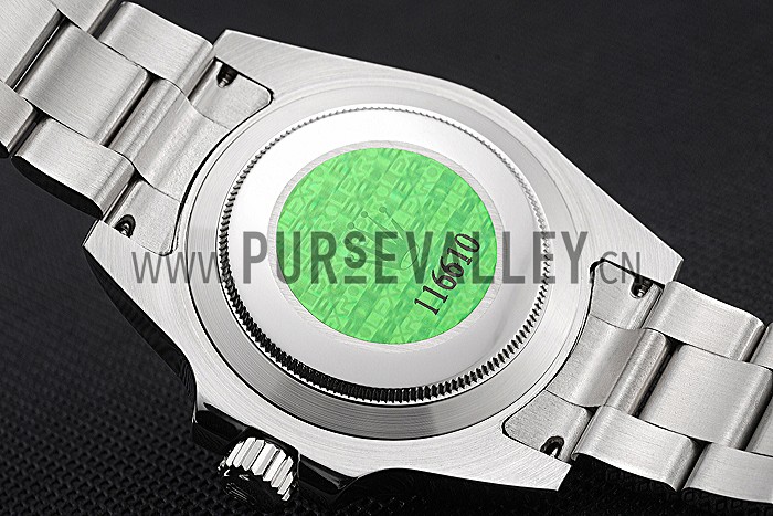 Rolex Submariner Stainless Steel Case Blue Dial Diamond Markers Stainless Steel Bracelet 622638