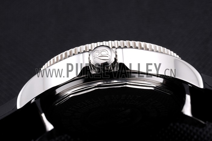 Breitling Superocean 42 Abyss White Accents Rubber Bracelet 622507