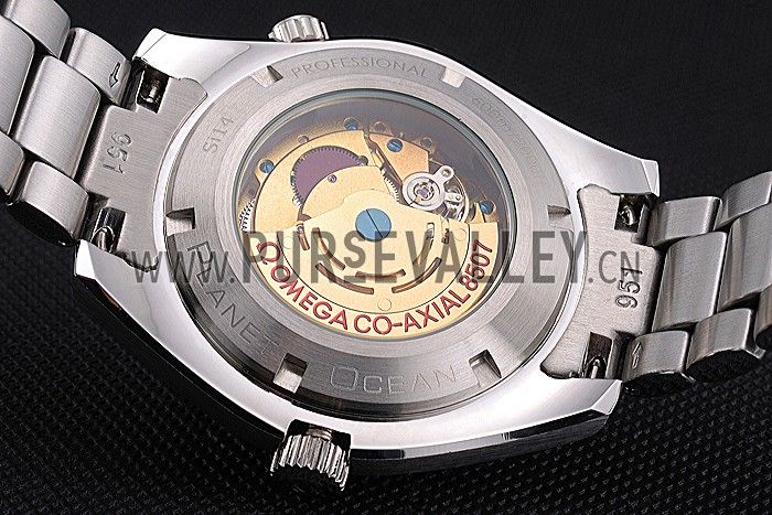 Omega Seamaster GMT White Dial Orange Bezel Stainless Steel Case 622718