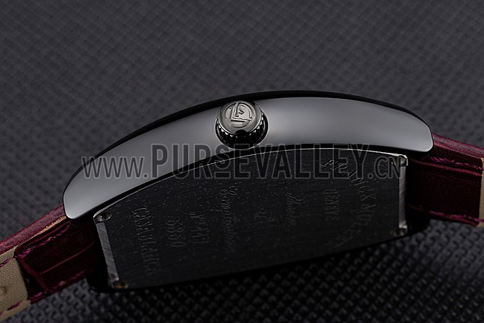 Franck Muller Casablanca Purple Croco Leather Band 621645