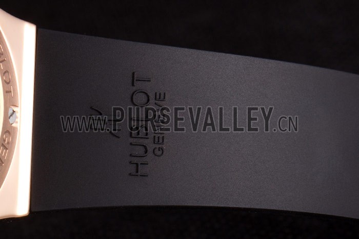 Swiss Hublot Classic Fusion Black Dial Rose Gold shb08 621401