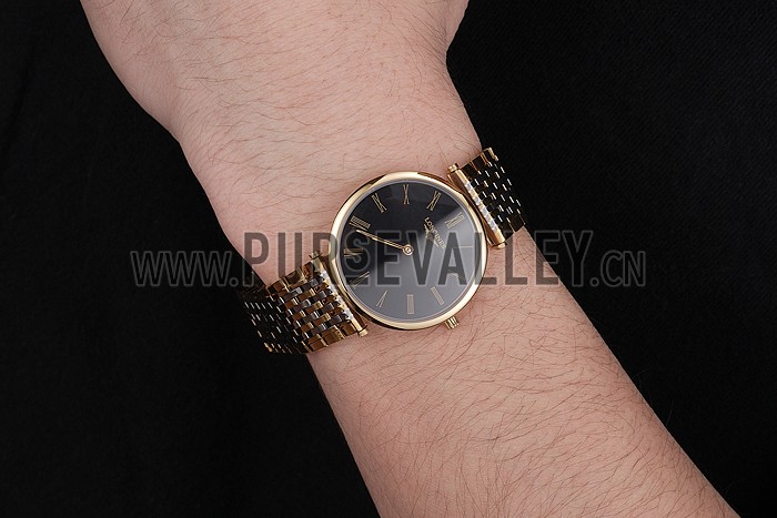 Longines La Grande Classique Two Tone Band Black Dial Homme 622097