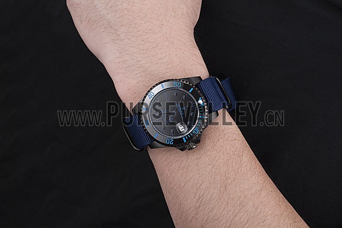 Rolex Stealth Submariner Blue Nylon Strap 622008