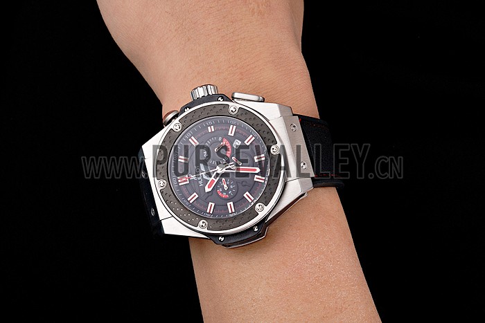 Hublot Big Bang King Power Formula 1 Stainless Steel Case Black Dial 622248