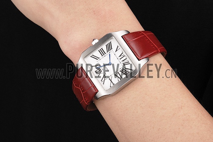 Cartier Santos 100 Polished Stainless Steel Bezel 621935