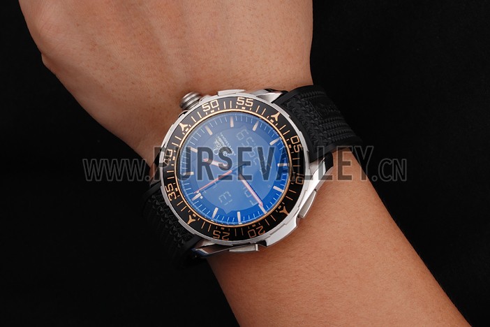 Omega Speedmaster Skywalker X-33 Black Dial Orange On Black Bezel Stainless Steel Case Black Rubber Strap