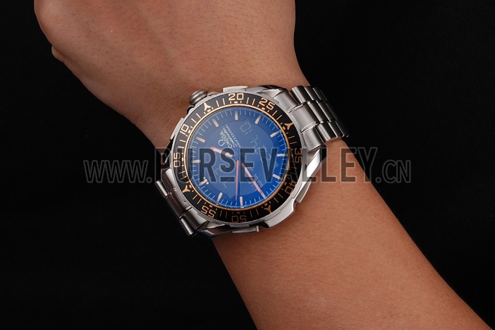 Omega Speedmaster Skywalker X-33 Black Dial Orange On Black Bezel Stainless Steel Case And Bracelet