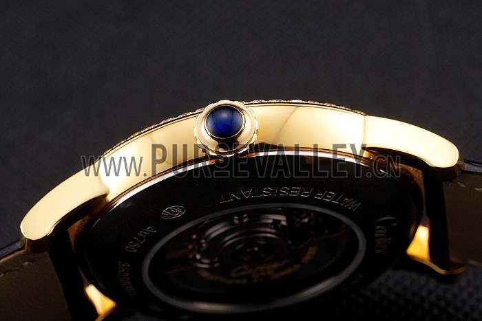 Swiss Cartier Ballon Bleu GMT Silver Dial Rose Gold Case And Bracelet