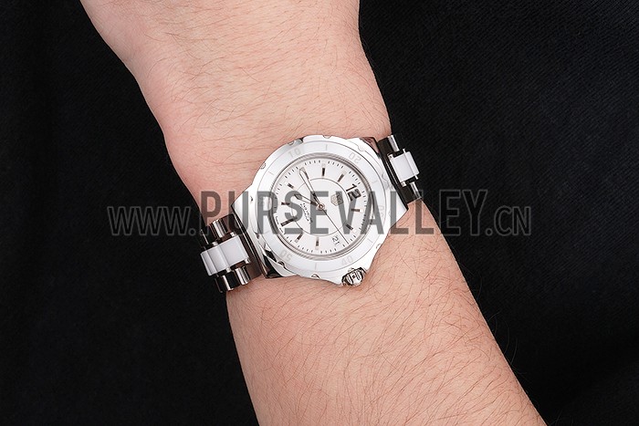 Tag Heuer Formula 1 White Ceramic Bezel White Dial